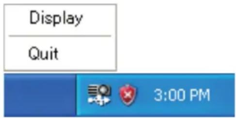 Display Quit 3:00 PM