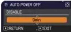 HITACHI CP-WX4041WN - OPTION menu - 3