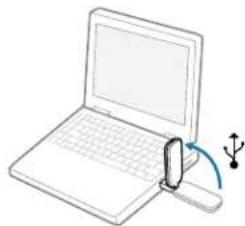 PLANTRONICS Savi W420 - Anschließen des USB-Adapters an den PC - 2