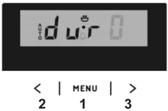 AUTO d w 0 < | MENU | > 2 1 3