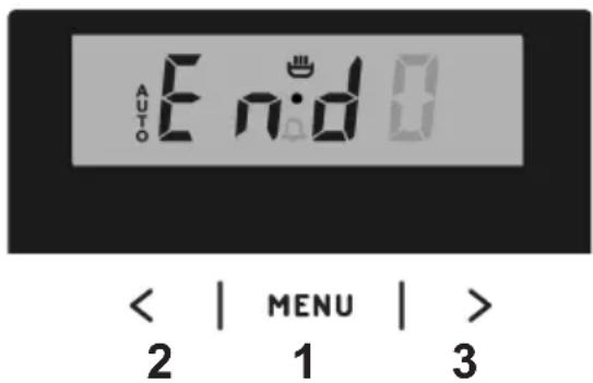 AUTO E n:d 0 < | MENU | > 2 1 3