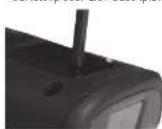 AGFEO DECT 65 IP - Gürtelclip-/Abdeckplattenmontage - 1