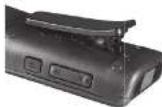 AGFEO DECT 65 IP - Gürtelclip-/Abdeckplattenmontage - 2