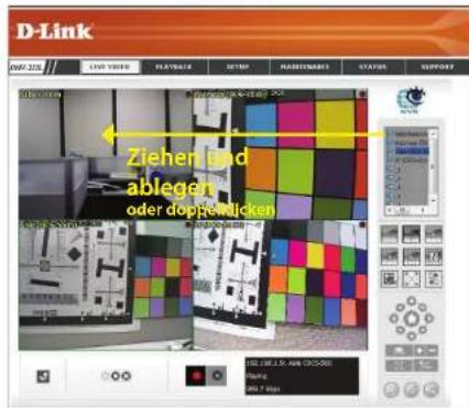 D-Link Ziehen und ablegen oder doppfunktionen