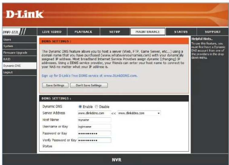 D-LINK DCH-Z310 - Dynamischer DNS (DDNS) - 1