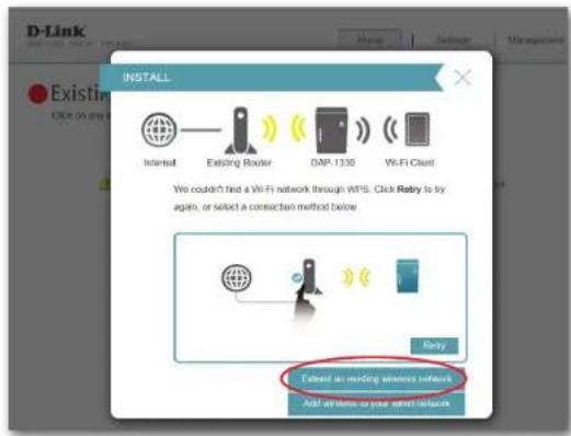 D-LINK DAP-1330/E - Ein vorhandenes Netzwerk erweitern - 1
