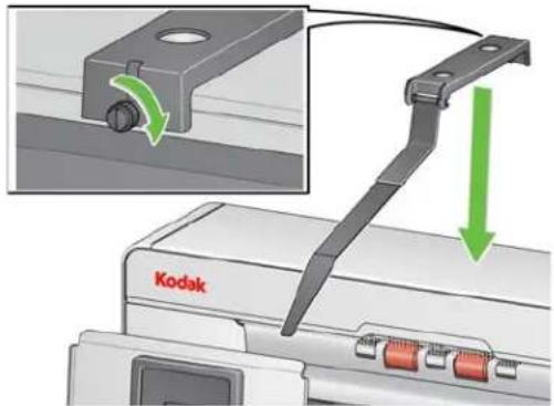 KODAK i5650V - Einstellen des Ausgabefachs - 3