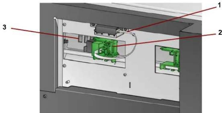 KODAK i5650V - Ansicht der hinteren Druckereinheit: - 1