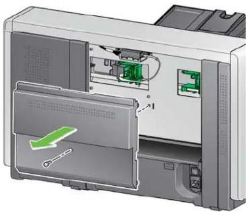 KODAK i5650V - Zugriff auf den vorderen Drucker - 5