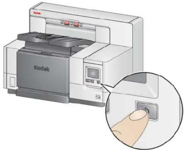 KODAK i5650V - Einschalten des Scanners - 2