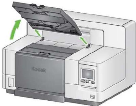 KODAK i5650V - Zugriff auf den vorderen Drucker - 1