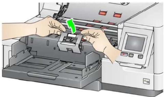 KODAK i5650V - Reinigung der Transportringe der Trennrolle - 1