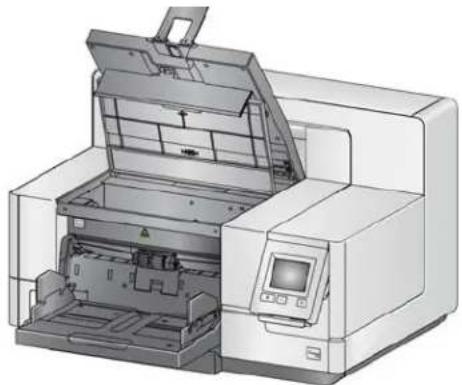 KODAK i5650V - Zugriff auf den vorderen Drucker - 3