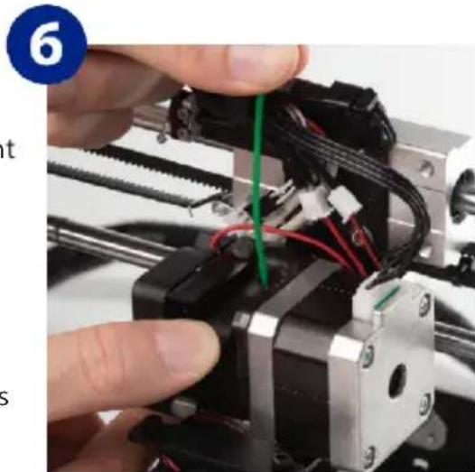 Hyperion Forge 3D - Inserting Filament: - 1