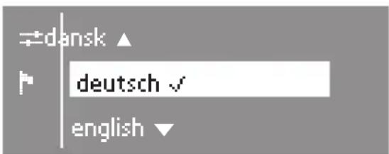 dansk ▲ deutsch √ english ▼
