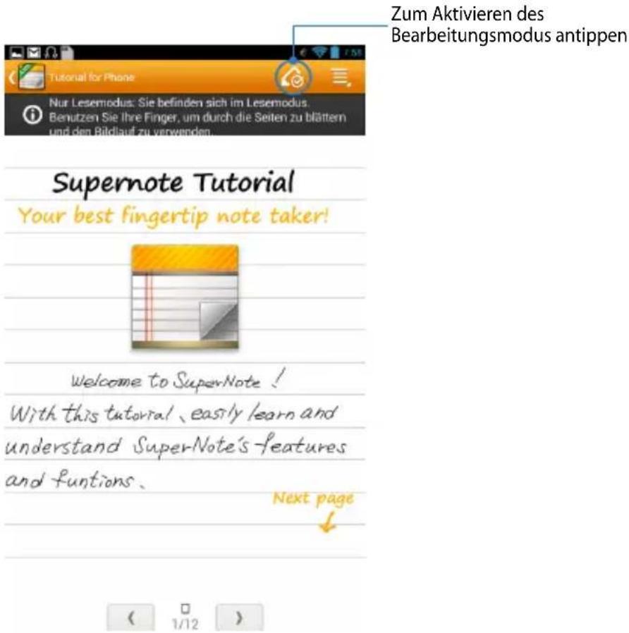 ASUS Fonepad 7 ME373CG - SuperNote-Schreibschutzmodus - 1