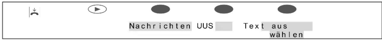 Nachrichten UUS Text aus wählen