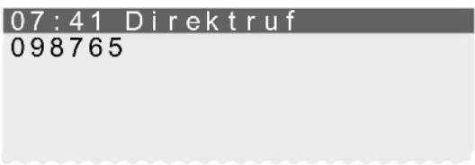 07:41 Direktruf 098765
