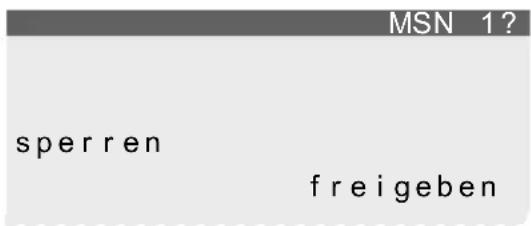 MSN 1? sperren freigeben