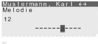 Mustermann, Karl ↔ Melodie 12 ----