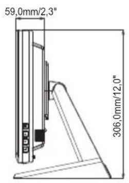 IIYAMA ProLite T1731SAW-B1 - ABMESSUNGEN : ProLite T1531SR / ProLite T1531SAW / ProLite T1532SR - 2