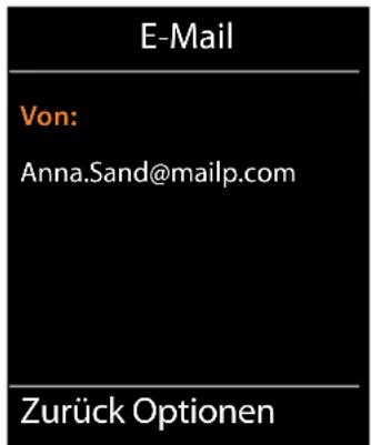 E-Mail Von: Anna.Sand@mailp.com Zurück Optionen