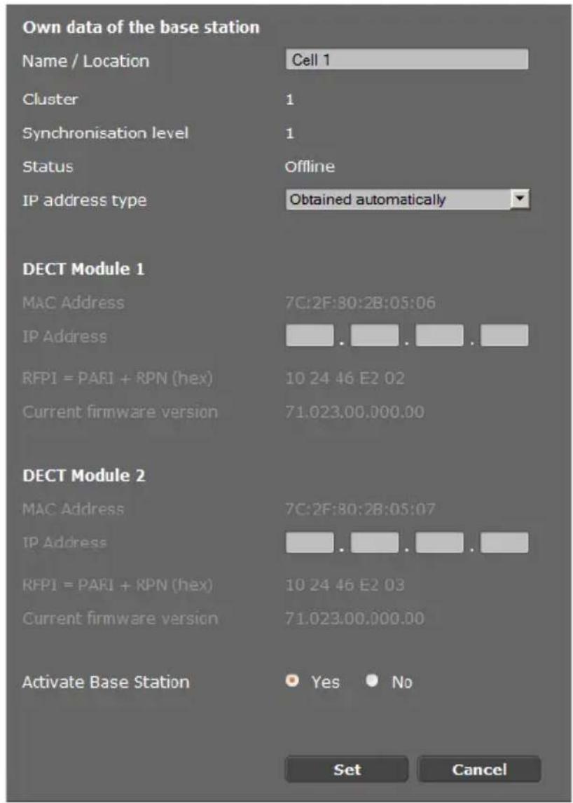 GIGASET N720 IP Pro - Basisstationen anmelden - 2