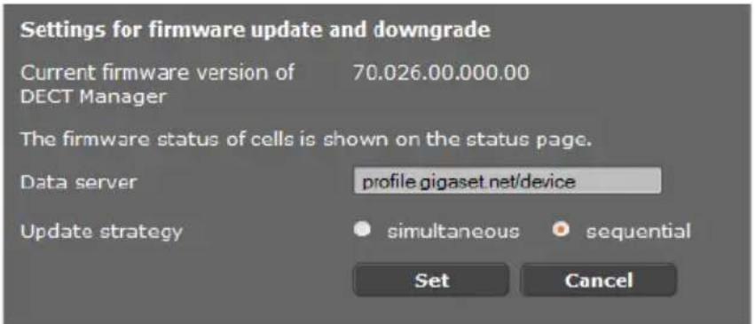 GIGASET N720 IP Pro - Firmware der Basis aktualisieren/ Firmware-Updates zurücksetzen - 1