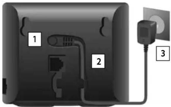 GIGASET C430A GO - Mit Stromnetz verbinden - 1