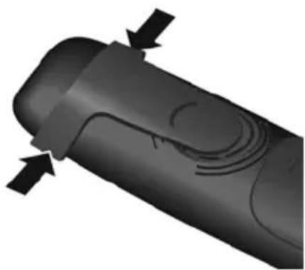 GIGASET C430A GO - Gürtelclip anbringen - 1