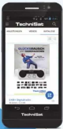 TechniSat ANLEITUNGEN VIDEOS KATALOGSE GLÜCKSRAUSCH DAFT RADGERANSCHEN TechniSat DAB+ Digitalradio @ 10.12.2016 TechniSat