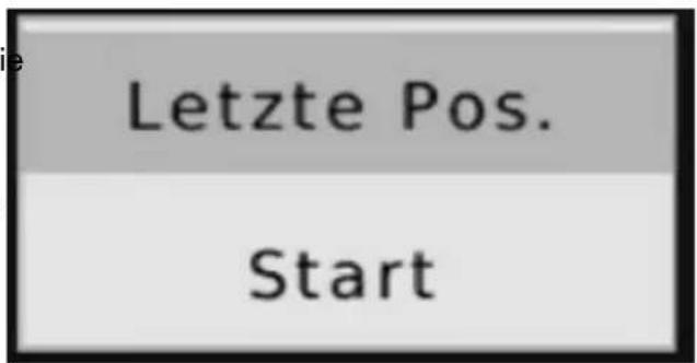 Letzte Pos. Start