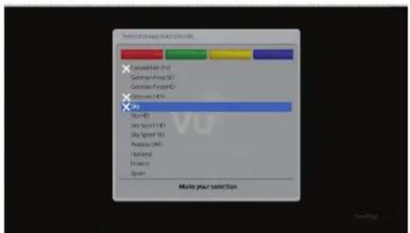 Vu+ SOLO SE V2 - Einrichten der Serveradresse und Import der Listen. - 3
