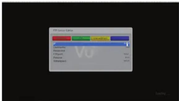 Vu+ SOLO SE V2 - Einrichten der Serveradresse und Import der Listen. - 2