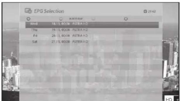 EPG Selection Wed 18.11.00:00 ASTRAHD Thu 19.11.00:00 ASTRAHD Fri 20.11.00:00 ASTRAHD Sat 21.11.00:00 ASTRAHD