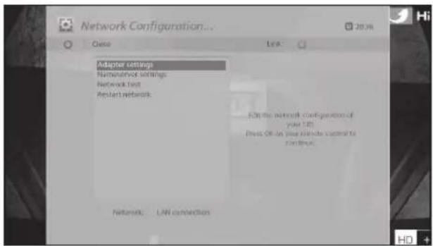 Vu+ SOLO SE V2 - Einrichten des Netzwerks - 1