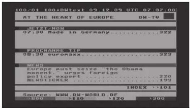 Vu+ SOLO SE V2 - Videotext - 4