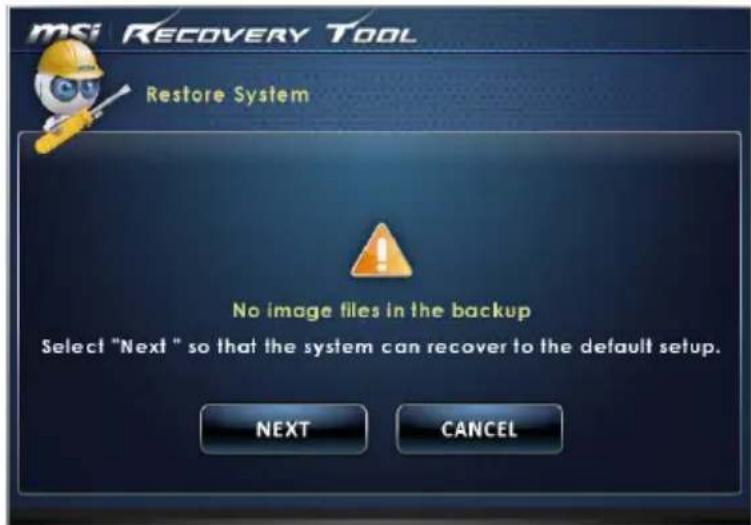 MSI Nightblade MI2C037 - System Restore (Systemwiederherstellung) - 3