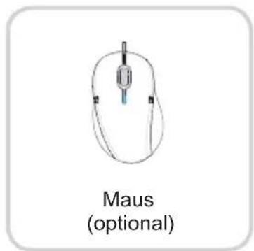 Maus (optional)