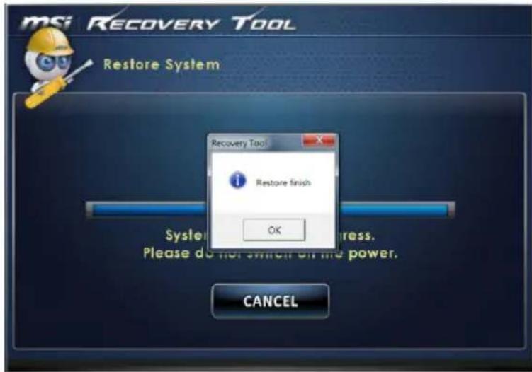 MSI Wind Top PRO 24 2M - System Restore (Systemwiederherstellung) - 5