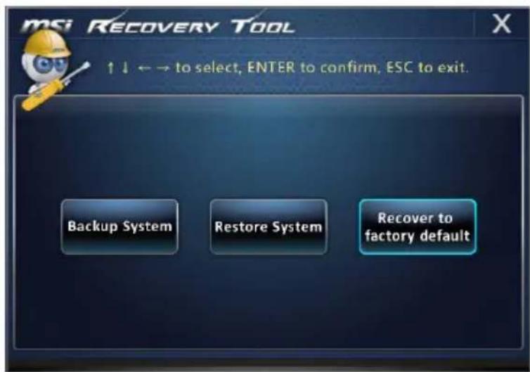 MSI Wind Top PRO 24 2M - System Recovery (Werkseinstellungen zurücksetzen) - 1