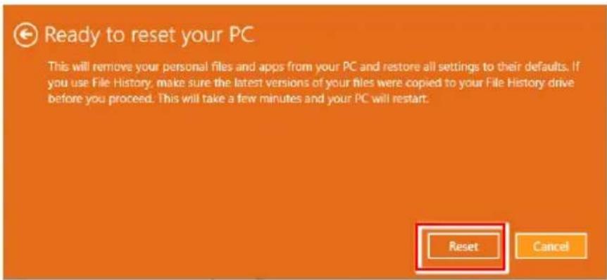 MSI Wind Top PRO 24 2M - Reset PC (PC zurücksetzen) - 6