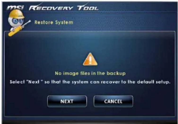 MSI Wind Top PRO 24 2M - System Restore (Systemwiederherstellung) - 3