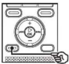 OLYMPUS WS-831 - Löschen von Dateien - 1