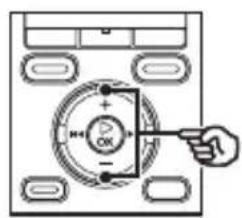 OLYMPUS WS-831 - Einen lokalen Radiosender voreinstellen [Suchlauf] - 3