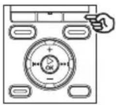 OLYMPUS WS-831 - Drücken Sie auf die F2-Taste (ABC ENTF). - 1