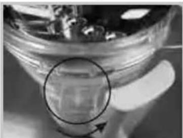 KORONA 25010 - Attaching the mixing container lid for slicing - 1