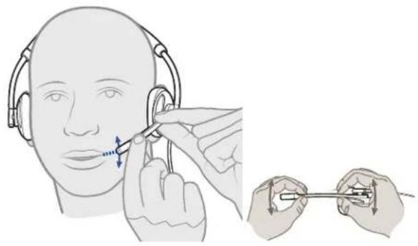 PLANTRONICS C725-M - Headset tragen - 3