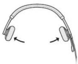 PLANTRONICS C725-M - Headset tragen - 2