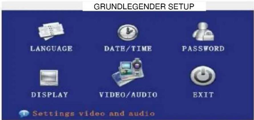 ELRO DVR74S - BASIC SETUP - 1